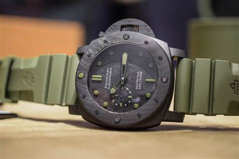 panerai carbotech for sale|Panerai submersible carbotech marina militare.